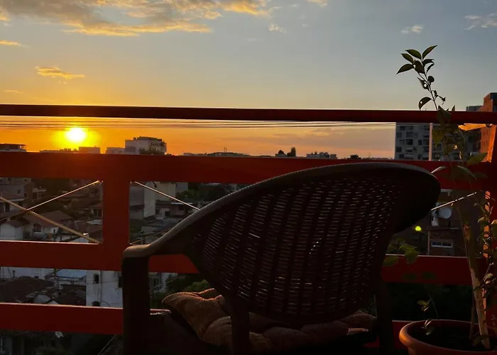 شقة Sunset Charm Retreat With Panorama View تيرانا